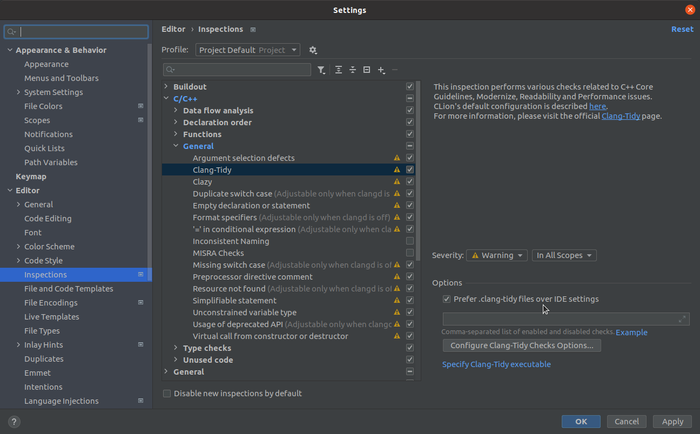 Clang Tidy CLIon.png